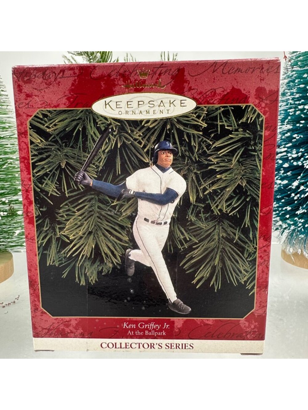 Hallmark Keepsake Ken Griffey Jr At the Ballpark #4 Ornament 1999 Mariners